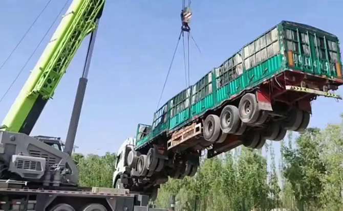 江源区道路脱困救援案例
